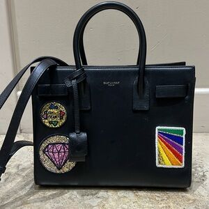 Saint Laurent Sac de jour leather tote